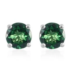 RHAPSODY AAAA Tsavorite Granat-Ohrstecker, 950 Platin Ca. 0.83 Ct