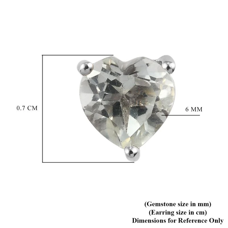 Prasiolith Ohrstecker 925 Silber Platiniert Ca. 1,33 Ct 7 Prasiolith Ohrstecker 925 Silber Platiniert Ca. 1,33 Ct – Bild 5