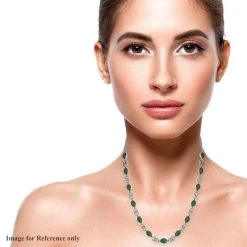 Grüne Jade Halskette 45 Cm 925 Silber Platiniert Ca. 12,01 Ct 10 Grüne Jade Halskette 45 Cm 925 Silber Platiniert Ca. 12,01 Ct -Schmuck Shoplc 3834330 2