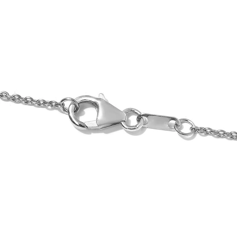 Grüne Jade Halskette 45 Cm 925 Silber Platiniert Ca. 12,01 Ct 7 Grüne Jade Halskette 45 Cm 925 Silber Platiniert Ca. 12,01 Ct – Bild 5