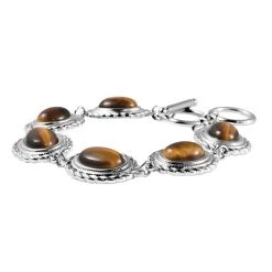 Gelbes Tigerauge-Armband, Ca. 20 Cm, Ca. 19.30 Ct -Schmuck Shoplc 3865009 2