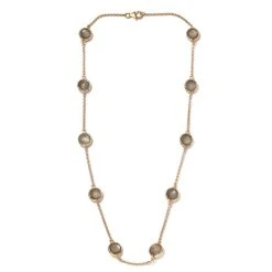 Grauer Mondstein Halskette 45 Cm 925 Silber Vergoldet Ca. 20,07 Ct 9 Grauer Mondstein Halskette 45 Cm 925 Silber Vergoldet Ca. 20,07 Ct -Schmuck Shoplc 3869035 2