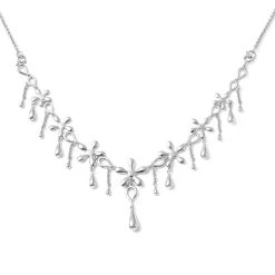 Lucy Q Halskette, Ca. 50 Cm, 925 Silber Rhodiniert Ca. 23,81g -Schmuck Shoplc 3883823 5