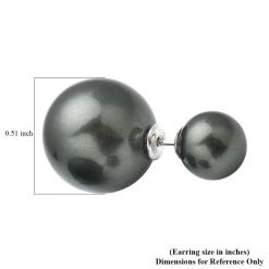 Tahitische Muschelkernperlen Ohrringe, 925 Silber Rhodiniert Ca. 47.50 Ct 11 Tahitische Muschelkernperlen Ohrringe, 925 Silber Rhodiniert Ca. 47.50 Ct -Schmuck Shoplc 3885773 4