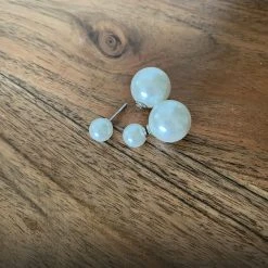 Türkise Muschelkernperlen Ohrringe, 925 Silber Rhodiniert -Schmuck Shoplc 3885981 11