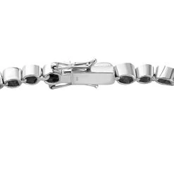 Handgearbeitetes Polki Diamant-Armband, Ca. 19 Cm, 925 Silber Platiniert Ca. 2,00 Ct -Schmuck Shoplc 6297596 3