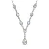Premium Regenbogen Mondstein-Collier, Ca. 45 Cm, 925 Silber Platiniert Ca. 8.81 Ct -Schmuck Shoplc 7020743