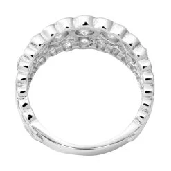 Lustro Stella - Weißer Zirkonia-Ring, 925 Silber Rhodiniert (Größe 19.00) Ca. 0,67 Ct -Schmuck Shoplc 7023527 3