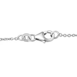 Norwegische Thulit-Halskette, Ca. 45 Cm, 925 Silber Platiniert Ca. 16.91 Ct -Schmuck Shoplc 7025699 4