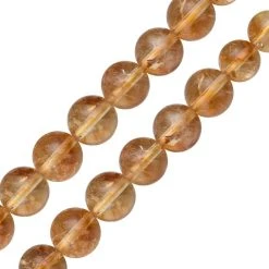 Citrin Halskette, (8-12mm), Ca. 50 Cm, 925 Silber Rhodiniert Ca. 319.00 Ct -Schmuck Shoplc 7027842 3