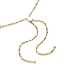 Edelstahl Halskette, Ca. 45 Cm, Goldfarben Ca. 39,47g -Schmuck Shoplc 7078628 3