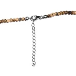 Natürliche Schalenblende Halskette, Ca. 45 Cm, 925 Silber Rhodiniert Ca. 110,00 Ct -Schmuck Shoplc 7083722 3