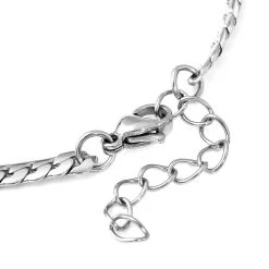 Armband, Künstlicher Opal, 19 Cm, Edelstahl In Tiefgrüner Magischer Farbe, Ca. 21,60 Ct -Schmuck Shoplc 7084600 4