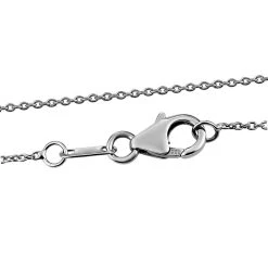 GP Trionfo Kollektion - Rhodolith Granat, Natürliche Chromdiopsid Und Weiße Zirkon Halskette, Ca. 45 Cm, 925 Silber, Platiniert Ca. 2.14 Ct -Schmuck Shoplc 7138881 5