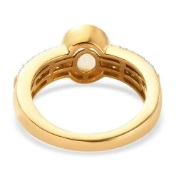 Natürlicher Äthiopischer Opal Und Natürlicher Chromdiopsid Ring 925 Silber Vergoldet (Größe 16.00) Ca. 1,49 Ct 14 Natürlicher Äthiopischer Opal Und Natürlicher Chromdiopsid Ring 925 Silber Vergoldet (Größe 16.00) Ca. 1,49 Ct -Schmuck Shoplc 7149459 5