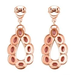 Oregon Pfirsich Opal-Ohrringe, 925 Silber Rosévergoldet Ca. 2.57 Ct -Schmuck Shoplc 7156202 4