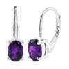Afrikanische Amethyst-Ohrringe, 925 Silber Ca. 1,42 Ct -Schmuck Shoplc 7162155