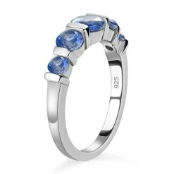 Kaschmir Kyanit Ring, 925 Silber Platiniert (Größe 20.00) Ca. 1.76 Ct -Schmuck Shoplc 7169229 4
