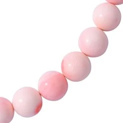 AAA Rosa Königinnen Muschelschalen-Halskette, Ca. 50 Cm, 925 Silber Ca. 200.00 Ct -Schmuck Shoplc 7169533 3