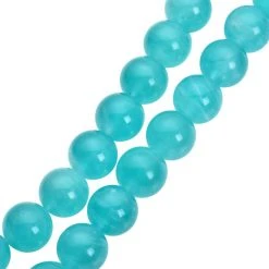 AAAA Amazonit Halskette, Ca. 50 Cm, 925 Silber Rhodiniert Ca. 475,00 Ct -Schmuck Shoplc 7172542 3