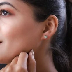 Iliana - AAA Turkizit Ohrringe, 750 Gold Ca. 2.92 Ct -Schmuck Shoplc 7188992 2