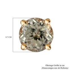 Iliana - AAA Turkizit Ohrringe, 750 Gold Ca. 2.92 Ct -Schmuck Shoplc 7188992 4