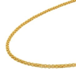 Halskette Mit Verlängerung, Ca. 56 Cm, Ca. 49,50g, Goldfarben -Schmuck Shoplc 7193206 2