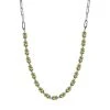 Natürliche Peridot Halskette, Ca. 45 Cm, Edelstahl, Ca. 8.43 Ct -Schmuck Shoplc 7208889