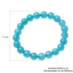 AAAA Amazonit Armband, 18 Cm, Ca. 125,00 Ct -Schmuck Shoplc 7210404 2