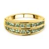 Merelani Mint-Granat Ring, 925 Silber Gelbgold Vermeil (Größe 20.00) Ca. 1.41 Ct -Schmuck Shoplc 7212909