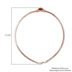 Evertrue Edelstein-Halskette Mit 7 Austauschbaren Edelsteinen, Ca. 45 Cm, Edelstahl 750 Rosévergoldet Ca. 24.50 Ct -Schmuck Shoplc 7225664 6