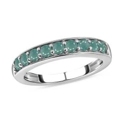 Grandidierit-Ring, 925 Silber Platiniert (Größe 19.00) Ca. 0.76 Ct 12 Grandidierit-Ring, 925 Silber Platiniert (Größe 19.00) Ca. 0.76 Ct -Schmuck Shoplc 7227953 3