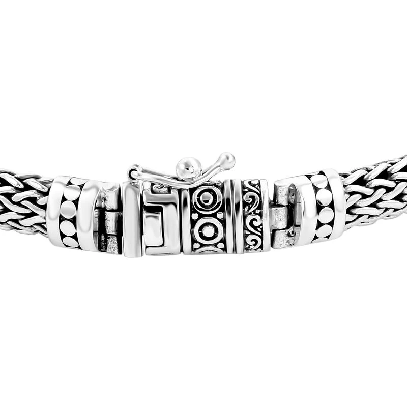 Royal Bali - Tulang Naga Armband, Ca. 20 Cm, 925 Silber Ca. 46,14g 5 Royal Bali - Tulang Naga Armband, Ca. 20 Cm, 925 Silber Ca. 46,14g – Bild 3