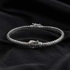 Royal Bali - Tulang Naga Armband, Ca. 19 Cm, 925 Silber Ca. 25,35g -Schmuck Shoplc 7228265 1