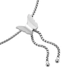 Weiße Zirkonia Halskette, Ca. 38 Cm, Edelstahl Ca. 45.00 Ct -Schmuck Shoplc 7228985 4