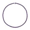 Afrikanische Amethyst Halskette, Ca. 45 Cm, 925 Silber Rhodiniert Ca. 42.72 Ct 1 Afrikanische Amethyst Halskette, Ca. 45 Cm, 925 Silber Rhodiniert Ca. 42.72 Ct -Schmuck Shoplc 7231275