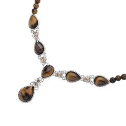 Gelbes Tigerauge Halskette Ca. 45 Cmca. 164,00 Ct 8 Gelbes Tigerauge Halskette Ca. 45 Cmca. 164,00 Ct -Schmuck Shoplc 7233665 2