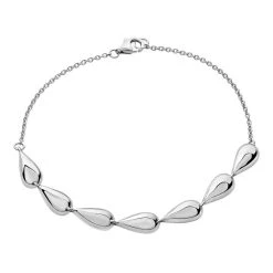 Lucy Q Drop Kollektion - Armband, Ca. 19 Cm, 925 Silber Rhodiniert Ca. 7,94g