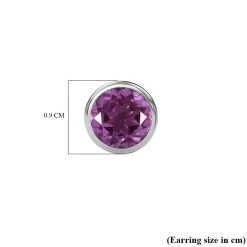 Patroke Triplette Quarz Ohrringe, 925 Silber Platiniert Ca. 3.06 Ct -Schmuck Shoplc 7251176 4