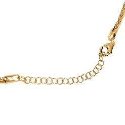 Italianische Omega Halskette, Ca. 45 Cm, 925 Silber Rosévergoldet Ca. 13,19g -Schmuck Shoplc 7253810 2