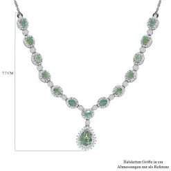 Alexandrit Halskette, Ca. 45 Cm, 925 Silber Platiniert Ca. 4.59 Ct 13 Alexandrit Halskette, Ca. 45 Cm, 925 Silber Platiniert Ca. 4.59 Ct -Schmuck Shoplc 7254599 5