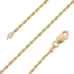 ILIANA - Kordelkette, Ca. 50 Cm, 750 Gold Ca. 1,27g -Schmuck Shoplc 7254842 5