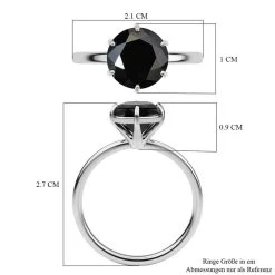 Schwarzer Turmalin Ring, 925 Silber (Größe 17.00) Ca. 2.06 Ct 15 Schwarzer Turmalin Ring, 925 Silber (Größe 17.00) Ca. 2.06 Ct -Schmuck Shoplc 7260765 6