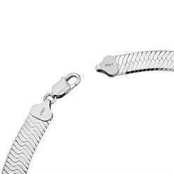 Italienisches Fischgrät-Collier, Ca. 45 Cm, 925 Silber Ca. 41,47g 8 Italienisches Fischgrät-Collier, Ca. 45 Cm, 925 Silber Ca. 41,47g -Schmuck Shoplc 7262355 2