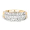Weißer Diamant I2-GH SGL Zertifiziert Ring, 585 Gelbgold (Größe 17.00) Ca. 1.00 Ct -Schmuck Shoplc 7262420