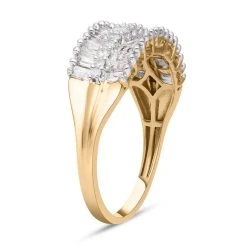 Weißer Diamant I2-GH SGL Zertifiziert Ring, 585 Gelbgold (Größe 17.00) Ca. 1.00 Ct -Schmuck Shoplc 7262420 4