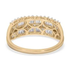 Weißer Diamant I2-GH SGL Zertifiziert Ring, 585 Gelbgold (Größe 17.00) Ca. 1.00 Ct -Schmuck Shoplc 7262420 5