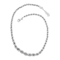 Italienische Kordelkette, Ca. 45+5 Cm, 925 Silber 9 Italienische Kordelkette, Ca. 45+5 Cm, 925 Silber -Schmuck Shoplc 7262600 3