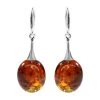 Natürliche, Baltische Bernstein Ohrringe, 925 Silber Ca. 32.50 Ct -Schmuck Shoplc 7265908