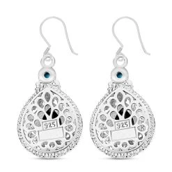 Royal Bali -Labradorit, Sleeping Beauty Türkis Ohrringe 925 Silber Ca. 10,44 Ct -Schmuck Shoplc 7269905 3